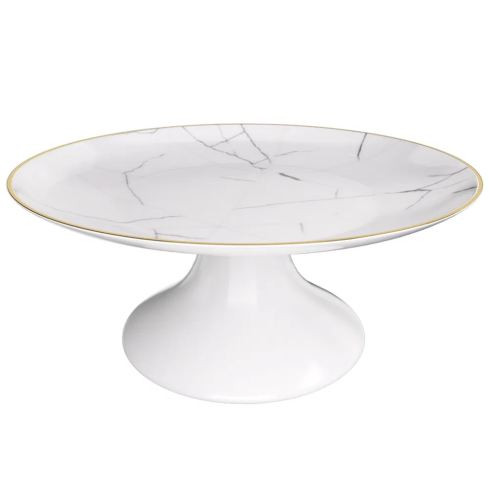 Classic Bone China Bowls Dishes Dinnerware Set for Banquet Ceramic Dinner Plates