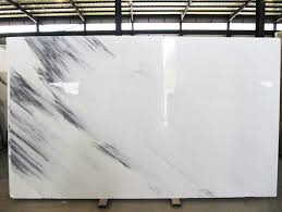 Blue Sky White Jade Polished Marble Slab for Countertop/Worktop/Floor/Flooring/Paving Stone/Stair Tread/Window Sill/Wall