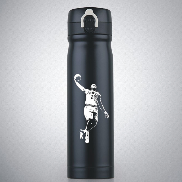 Hot Sale Custom Design Stainless Steel Vacuum Water Bottle for Basketball Fans