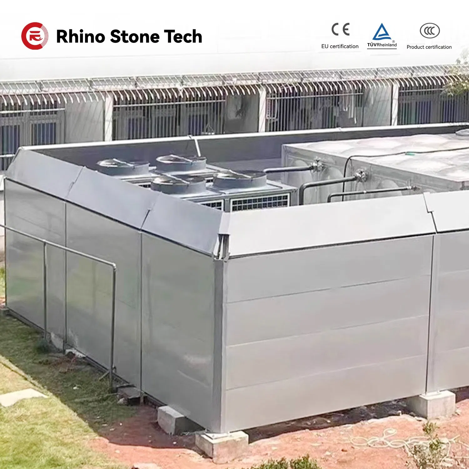 Aluminum Alloy Air Conditioner Noise Barrier Highway Energy Storage Sound Barrier with Superior Noise Reduction for Versatile Scenario Applications