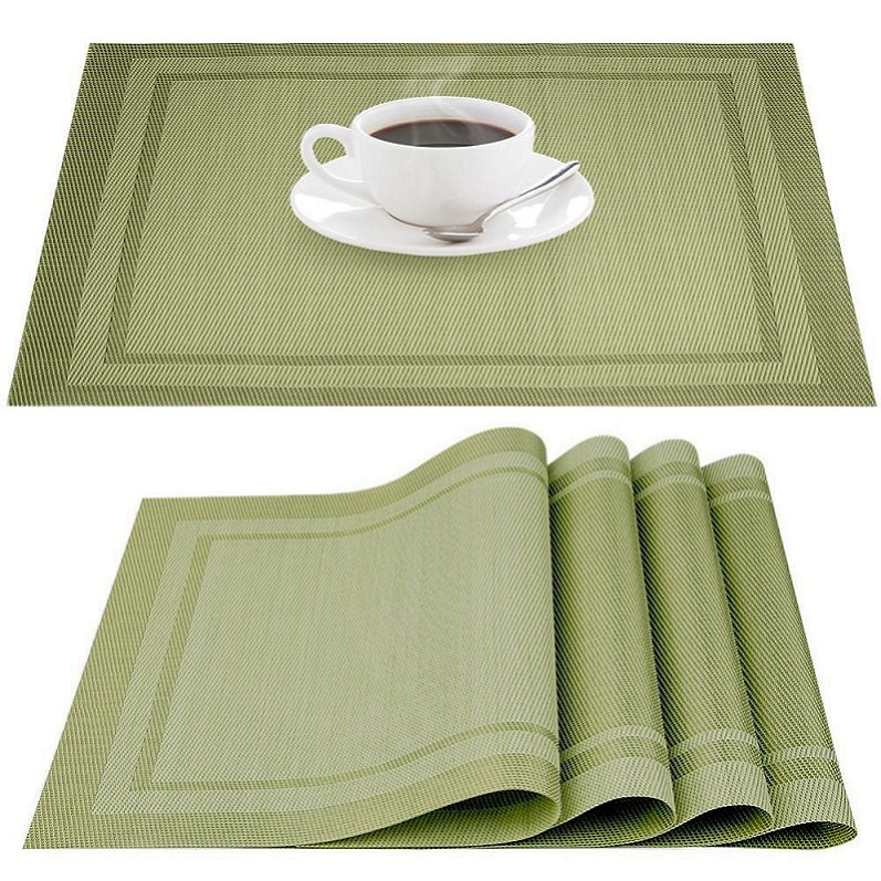 Luxury Rectangle Dining Placemat for Elegant Decor