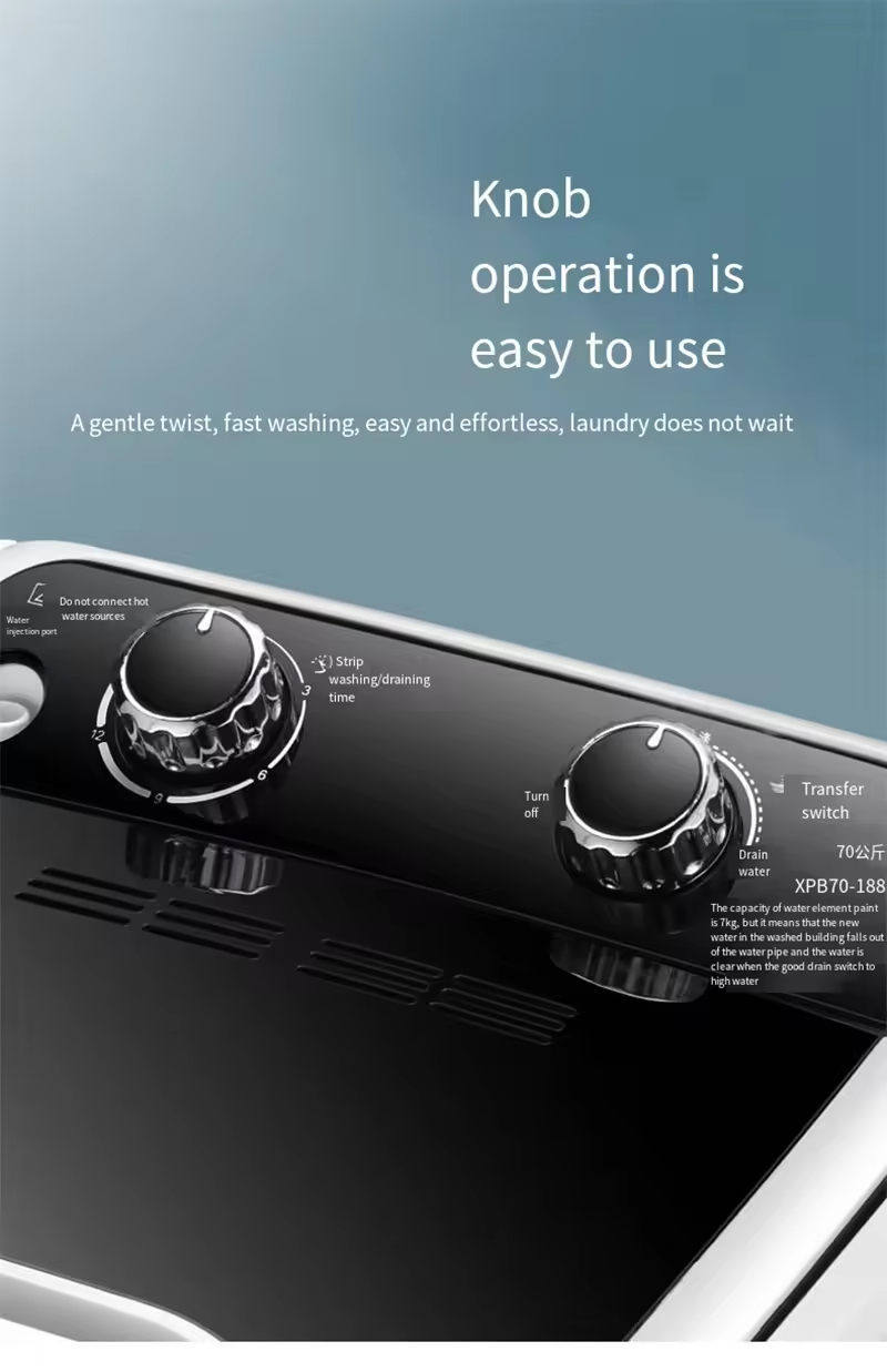 Xpb76-80s-T106 7.6kg Washing Machine Home Appliance for Home Use