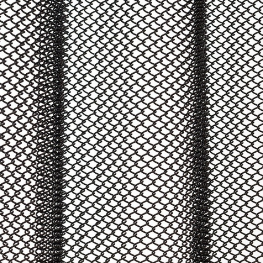 Decorative Brass Metal Coil Mesh Curtain - for Hotel Lobby Ceiling Decoration & Restaurant Partition Design