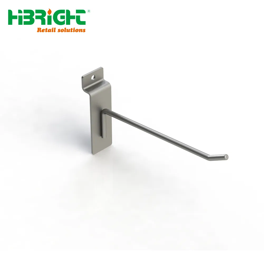 Metal Plastic Chrome Zinc Painted Display Hook Single Double Wire