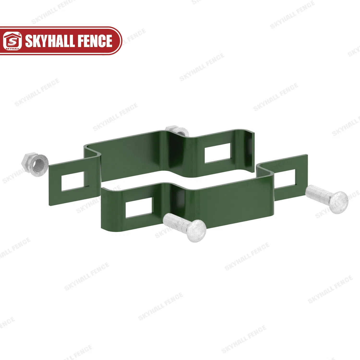 868 656 Double Horizontal Wire Welded Metal Security Fence for Parks Stadium Sports Field