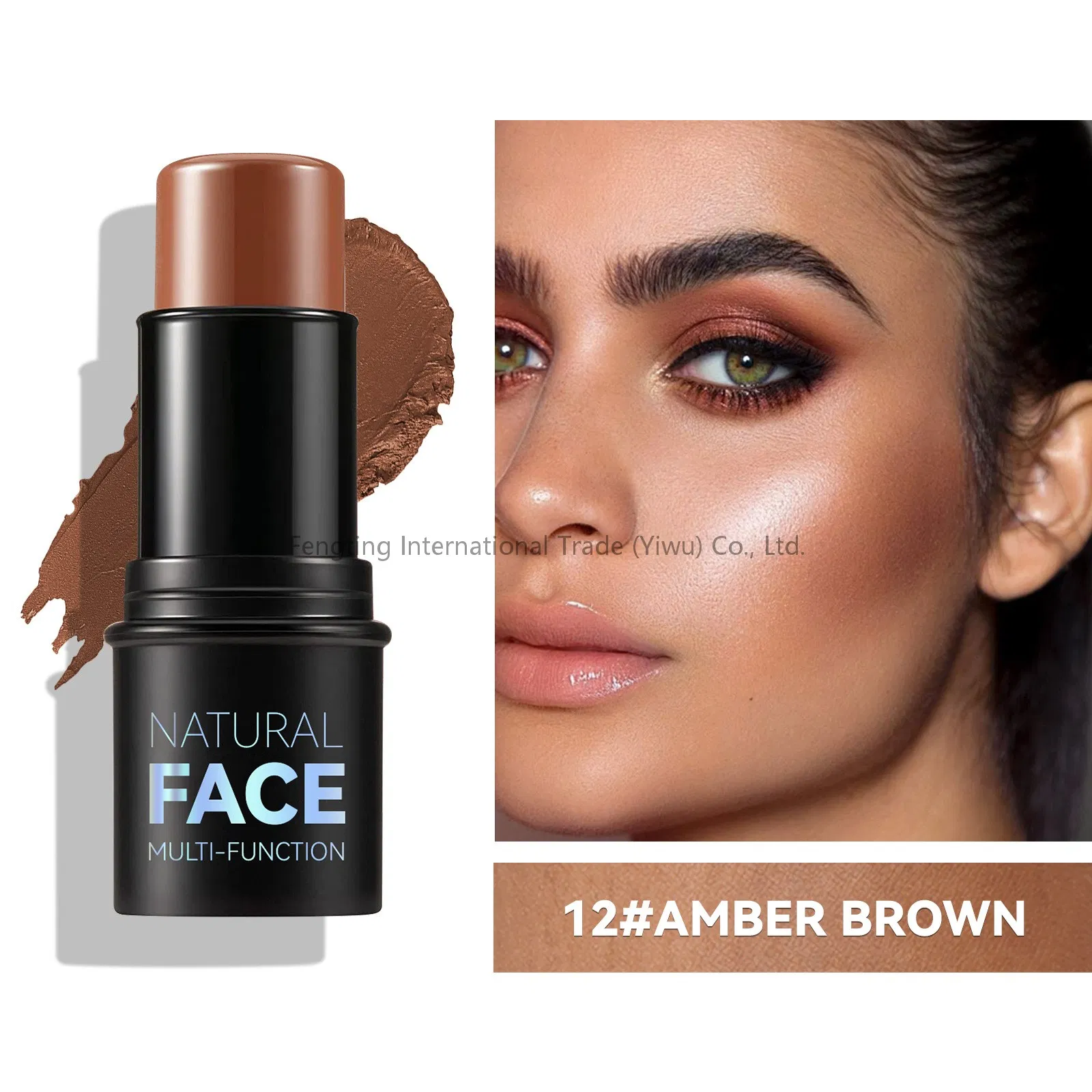 Private Label Customize Nose Shadow Highlighter Factory Direct Sale Multi-Functional Three-Dimensional Highlighter Stick