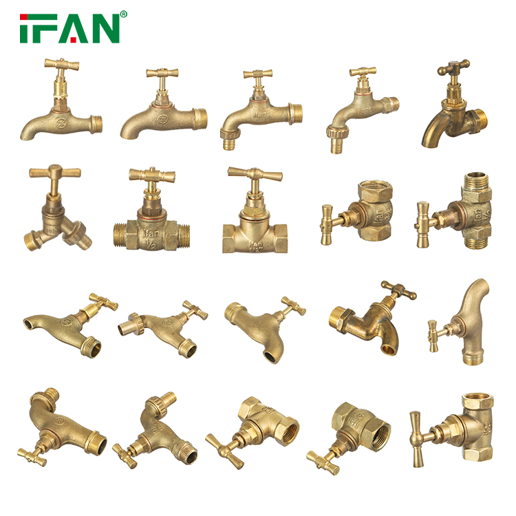 Латунный кран Ifan R-Series, 1/2", 3/4"