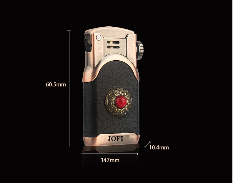 Elegant Oil Kerosene Vintage Compact Mini Pure Copper Brass Custom Metal Refilling Special Flint Lighter