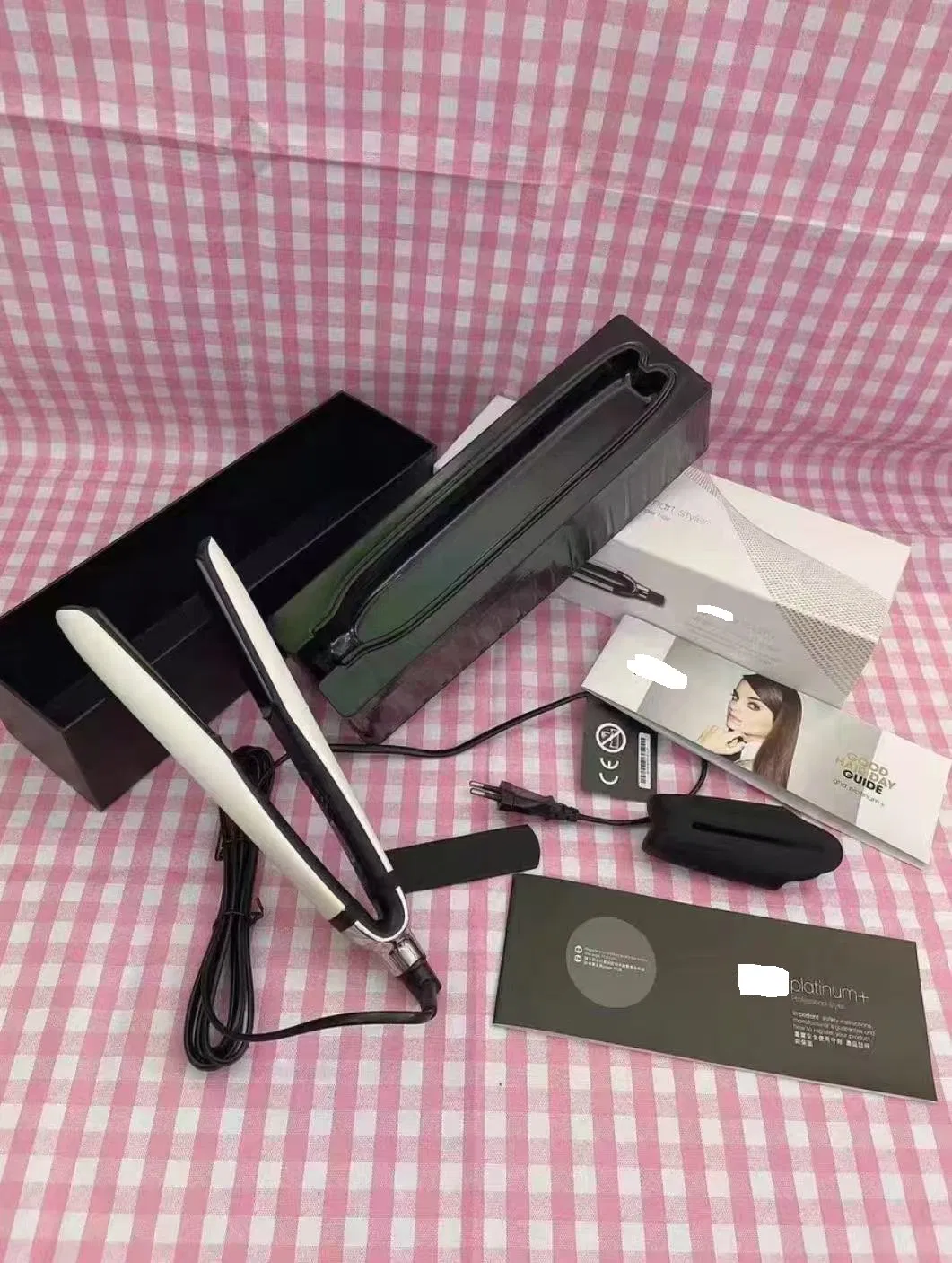 1: 1 Gdh Platinum+ Professional Smart Styler Portable Hair Straightener
