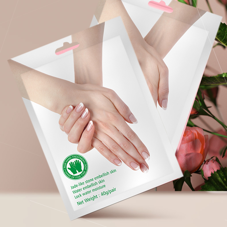 OEM Factory Goat Milk Niacinamide Care Skin Moisturizing Hand Mask Peeling Nourishing Hand Mask