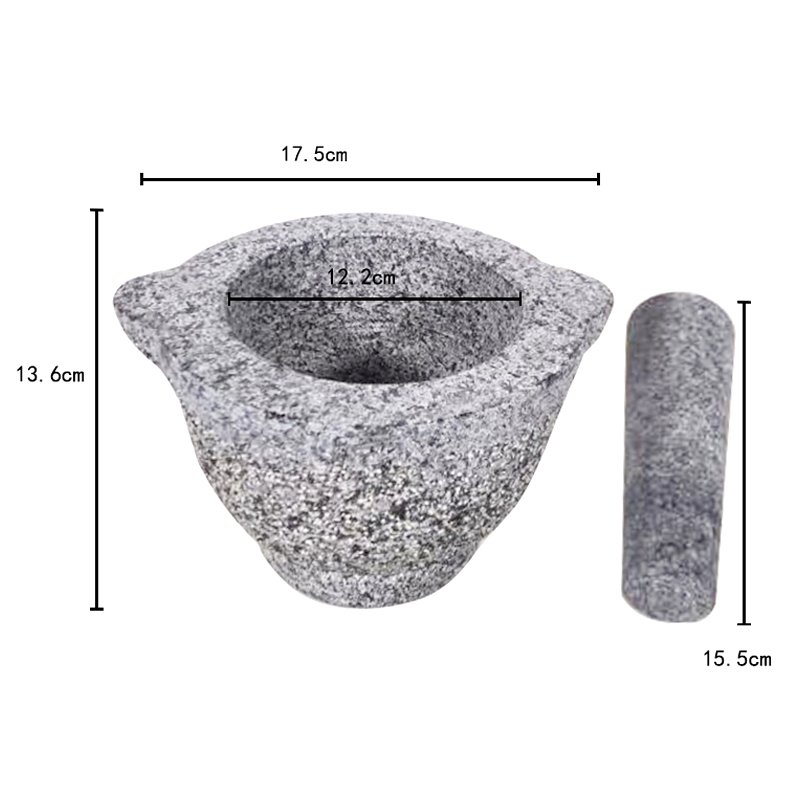 Wholesaleblack Cast Iron Mortar and Pestle - Essential Spice Grinder for Kitchen