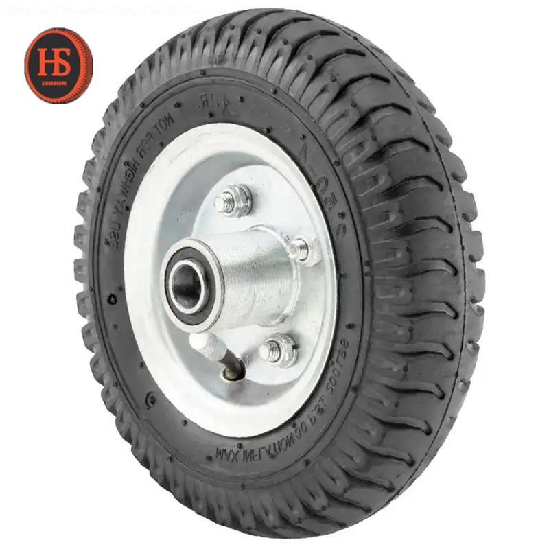 2.80/2.50-4 Pneumatic Trolley Wheel, Wheel for Hand Trolley, Caster Wheel