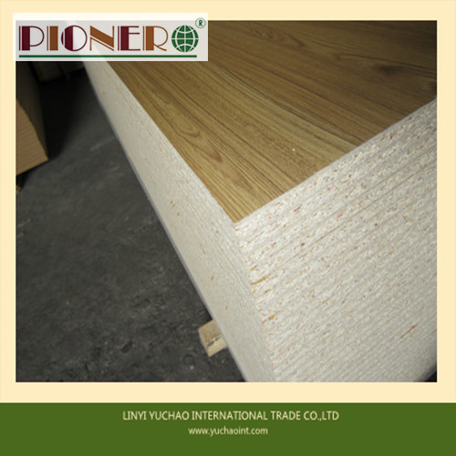 High Quality 9 mm Melamine Faced Particle Board From Linyi China