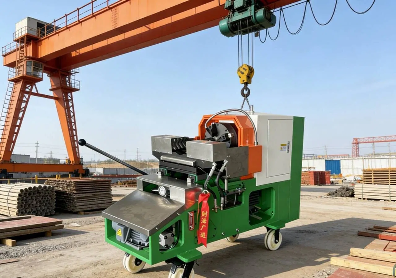 Robust Pipe Threading Machine with 8 7kw Power Ships in 5-10 Days