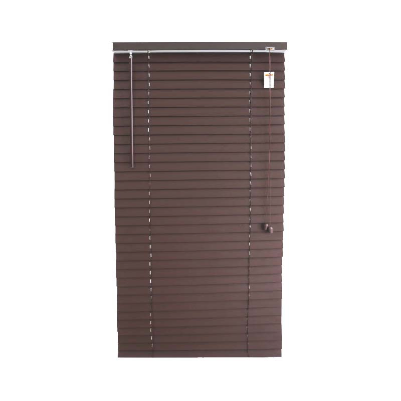 Customized Blackout Sun Window 2" Vinyl Faux Wood Blinds for Home Decor