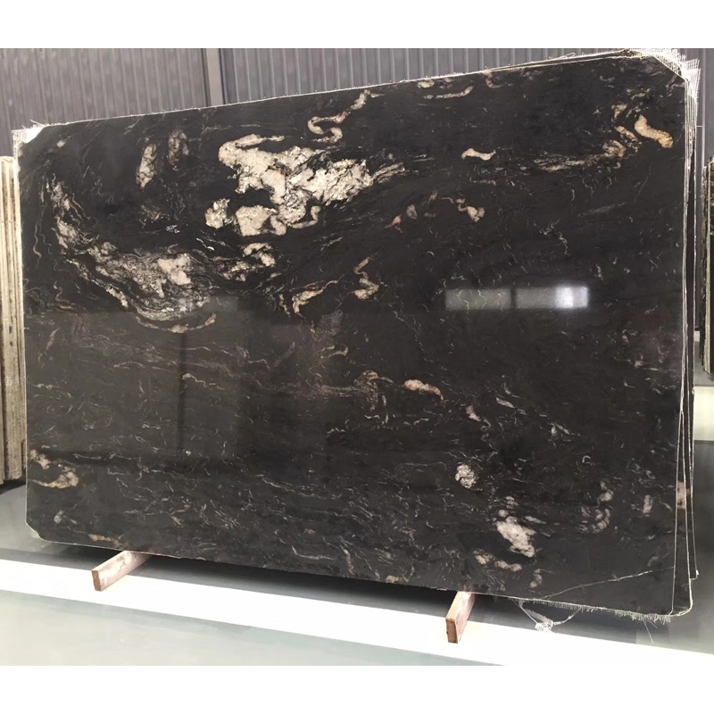 China Titanium Black, Cosmic Black, Nero Fantasy Granite Slabs