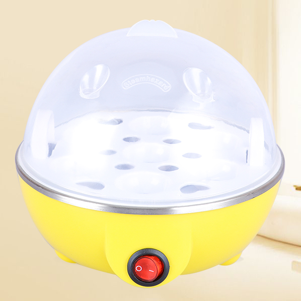 Portable Egg Cooker with Steamer Function for on-The-Go Cooking