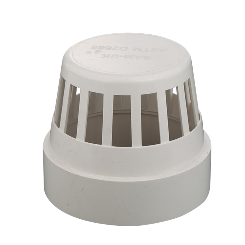 PVC Vent Cap White ASTM D2665 Cap
