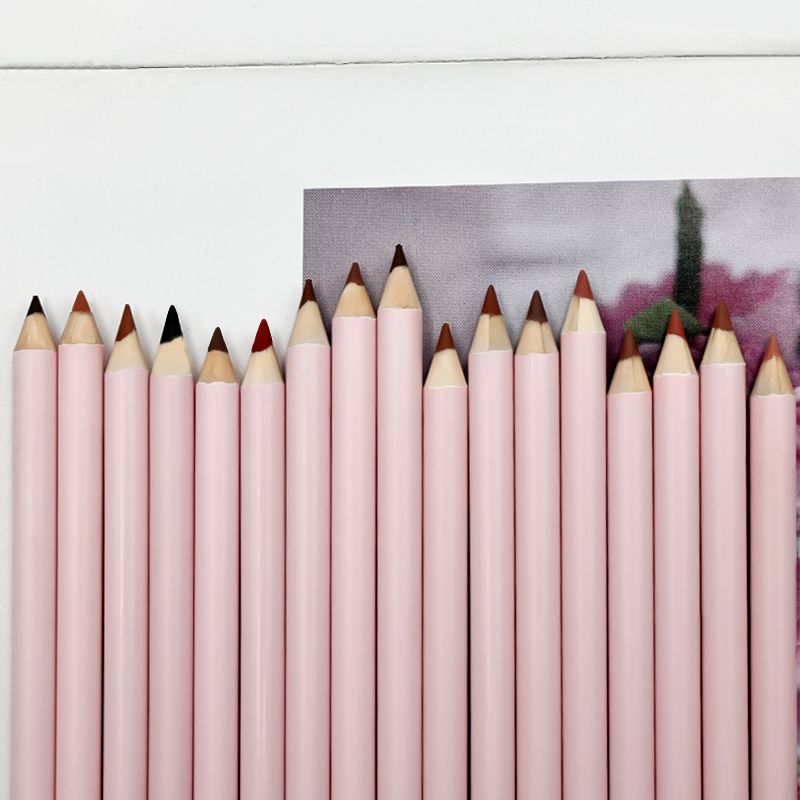 Wholesale High Pigmented Waterproof Custom Logo Vegan Creamy Pink Lipliner