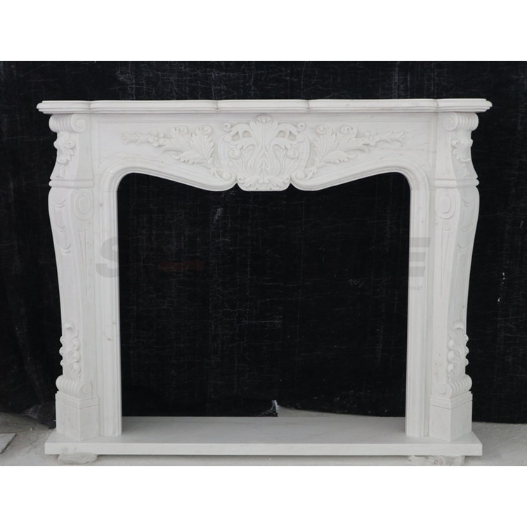 Fireplace Framewhite Marble Fireplace Surroundstone Fireplaces