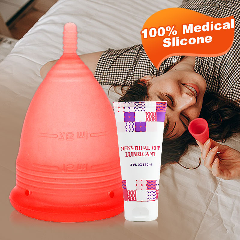 Free Sample Healthcare Comfortable Cute Period Menstrual Cup 100% Medical Silicone Copa Menstrual Coletor Menstrual