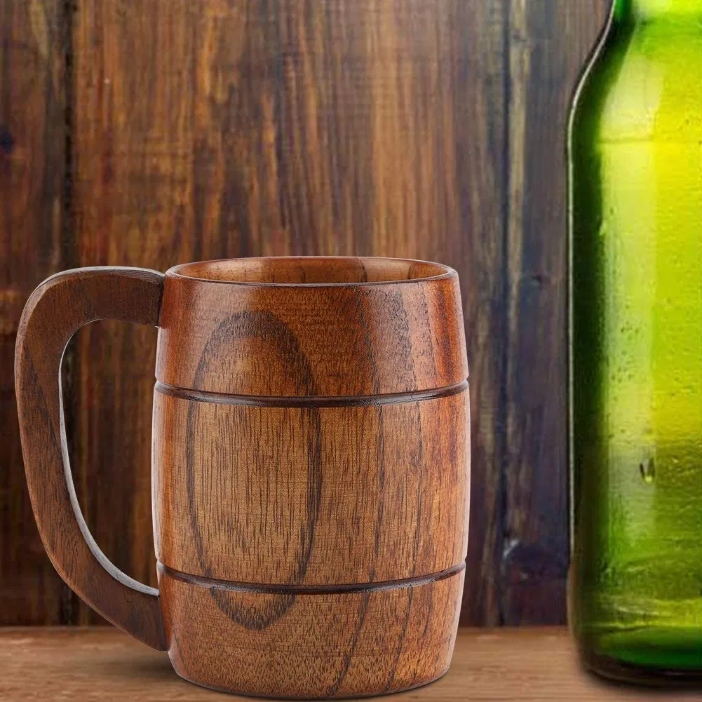 OEM Wooden Mugs Wooden Cups Natural Eco-Friendly