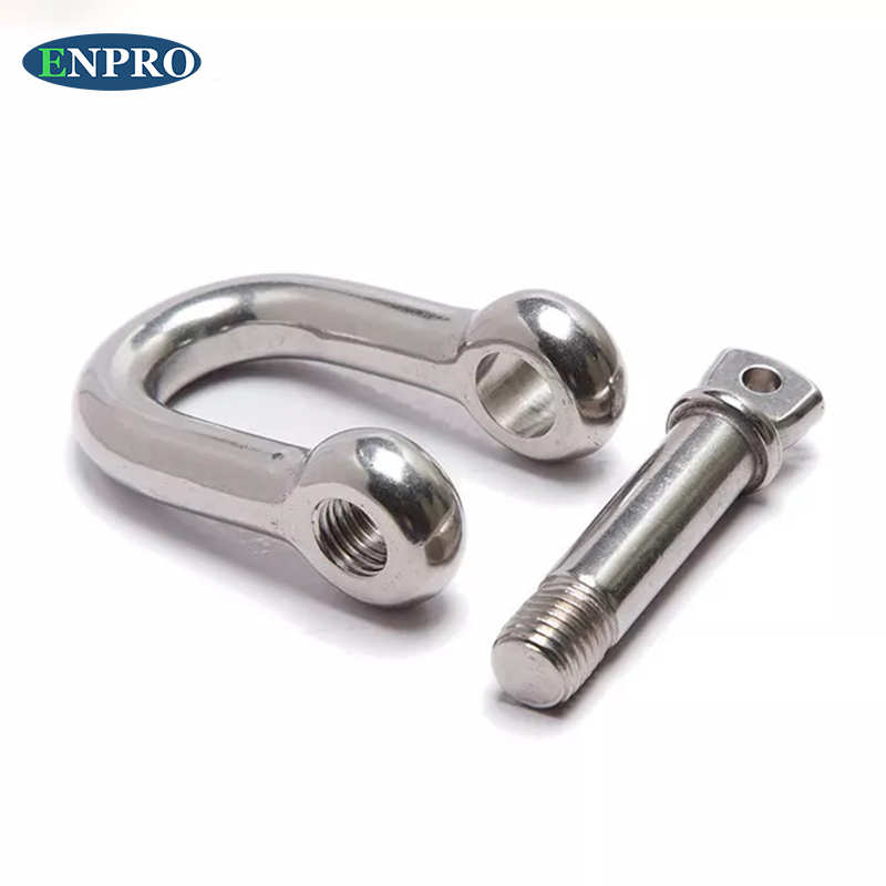European Type High Quality Galvanized D Shackle