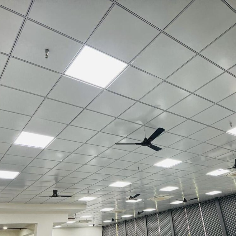 Aluminum Lay in Ceiling Tile Perforation and T Black Groove Carrier