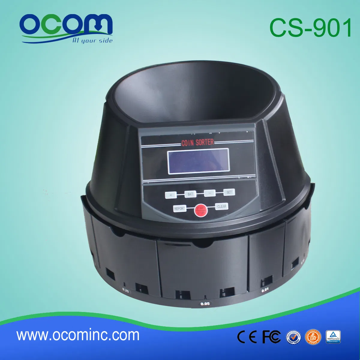 China Auto Function Bill Coin Counting Machine