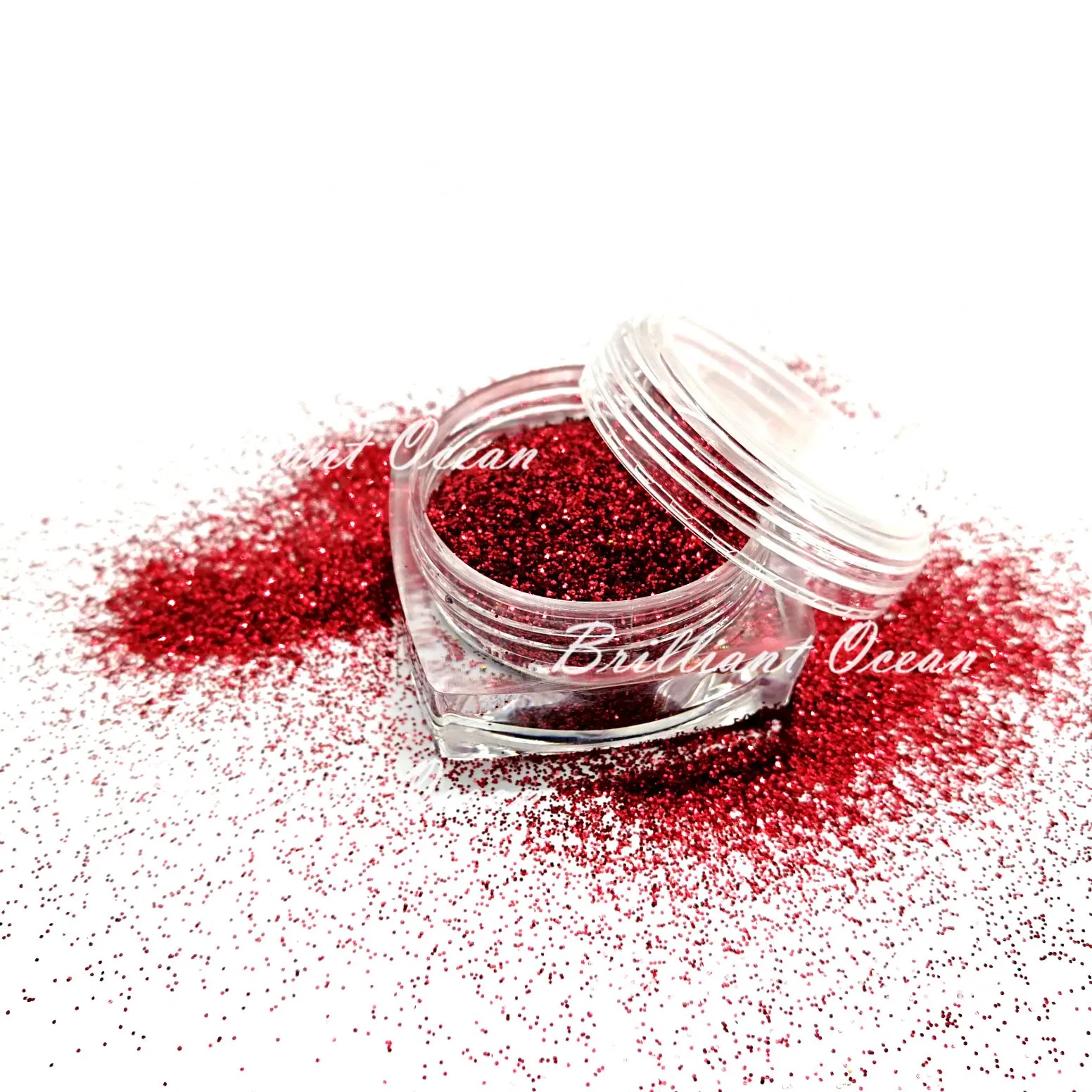 Colorful Nail Beauty Glitter Powder in Box