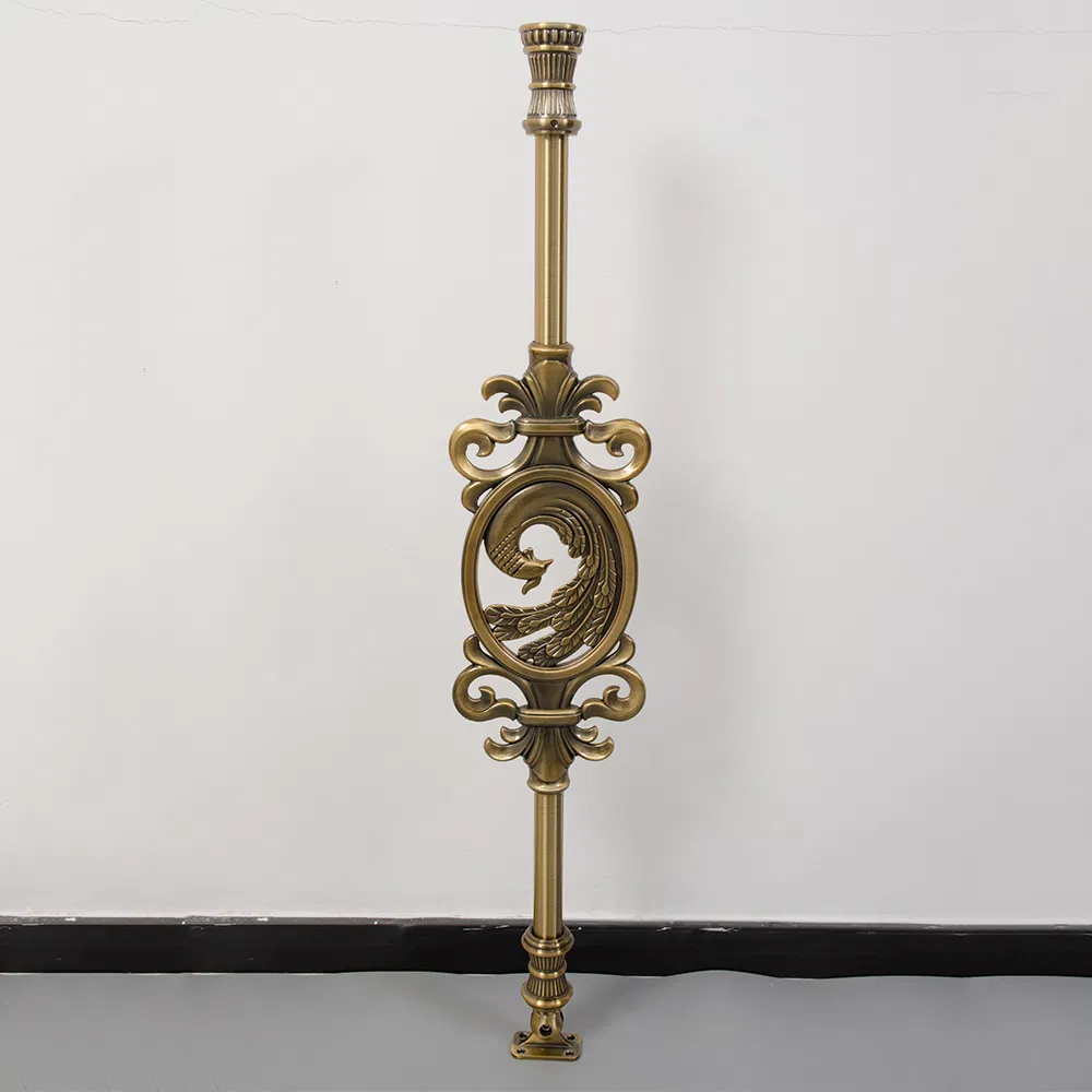 Private Villa Aluminum Casting Balustrades Handrails Railing for Staircase