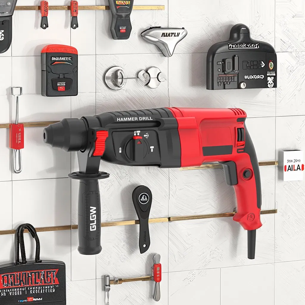 Glgw Electric Demolition Hammer Drills Power Tools Machine Drills Electric Rotary Hammer