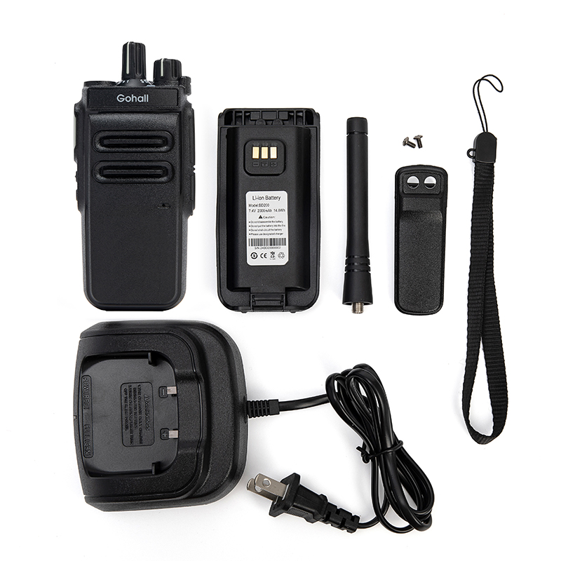 Рация A-505M Walkie Talkie 16 каналов, дальность до 5 км