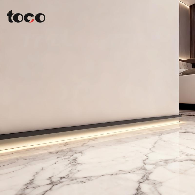 Durable Aluminum Alloy Waterproof Trim Light Aluminum LED Skirting Board