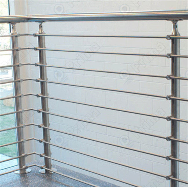 Railing Good Quality Warranty Security Stainless Steel 316 Luxury Modern Contemporary Style Staircase Balcony Rod Bar Railing