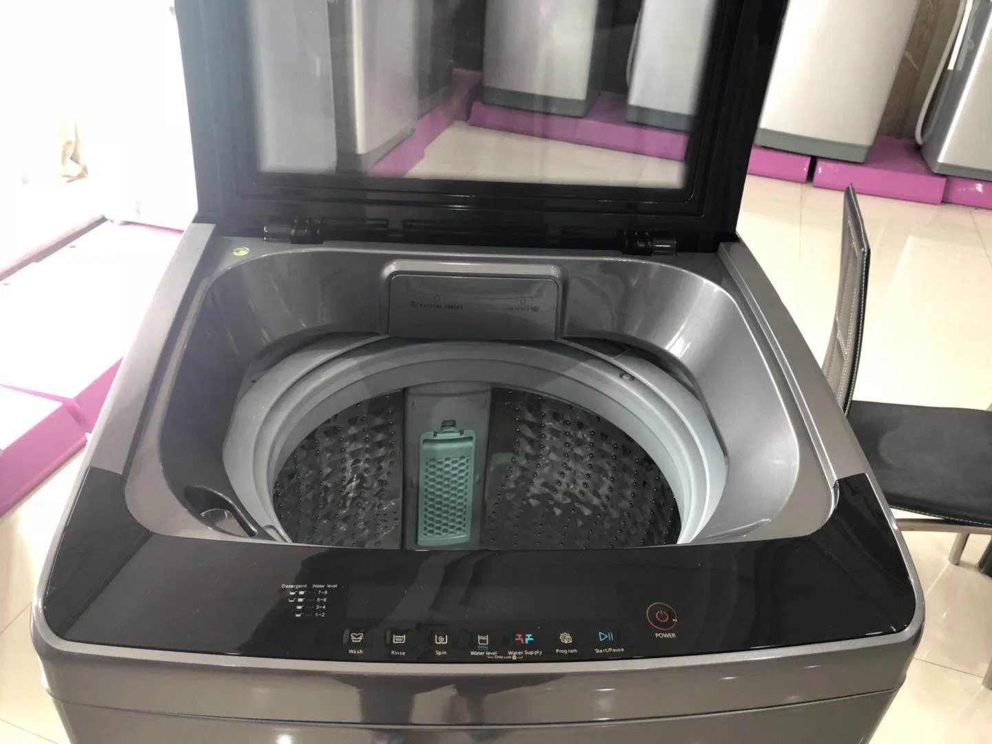 Home 18kg Automatic Detergent Top Load Copper Motor Washing Machine