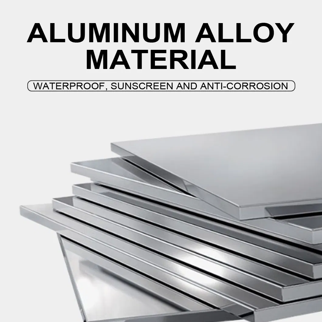 Aluminum Alloy Outdoor Design Premium Segment Electric Automatic Electric Retractable Sliding Gate