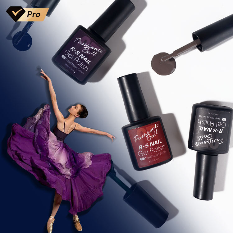 3 Step Gel Polish Kit Private Label Esmalte De En Em Hema Free Soak off 15ml Gel Polish UV Nail Gel Polish