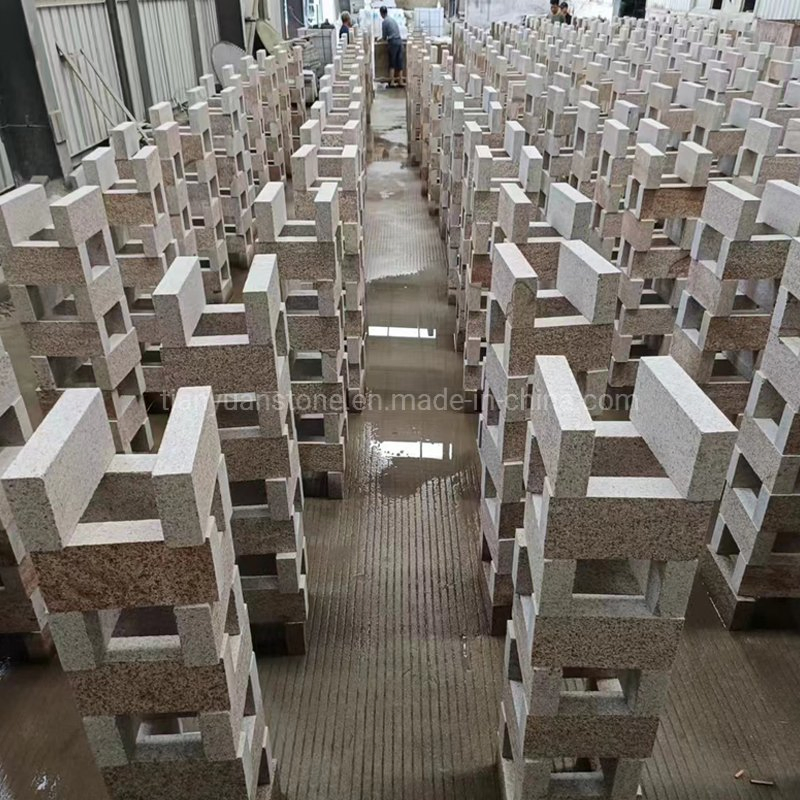 Yellow Granite for Park Stone Sculpture/Park Greening/Landscape Construction G362