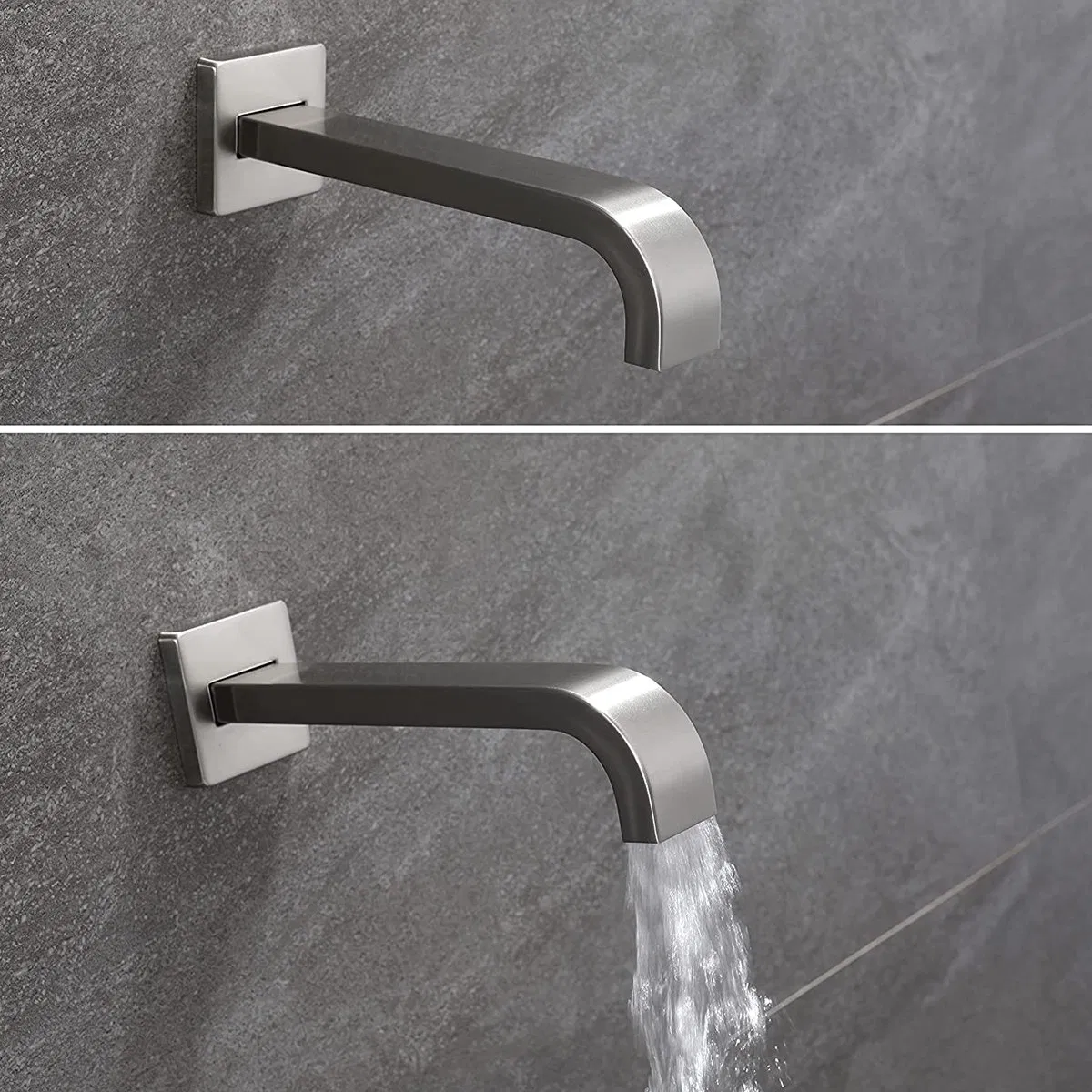 Luxury Cupc Hidden Wall Concealed Rain Shower Mixer Set System Bathroom Large Rain Shower Heads Cabesal De Ducha