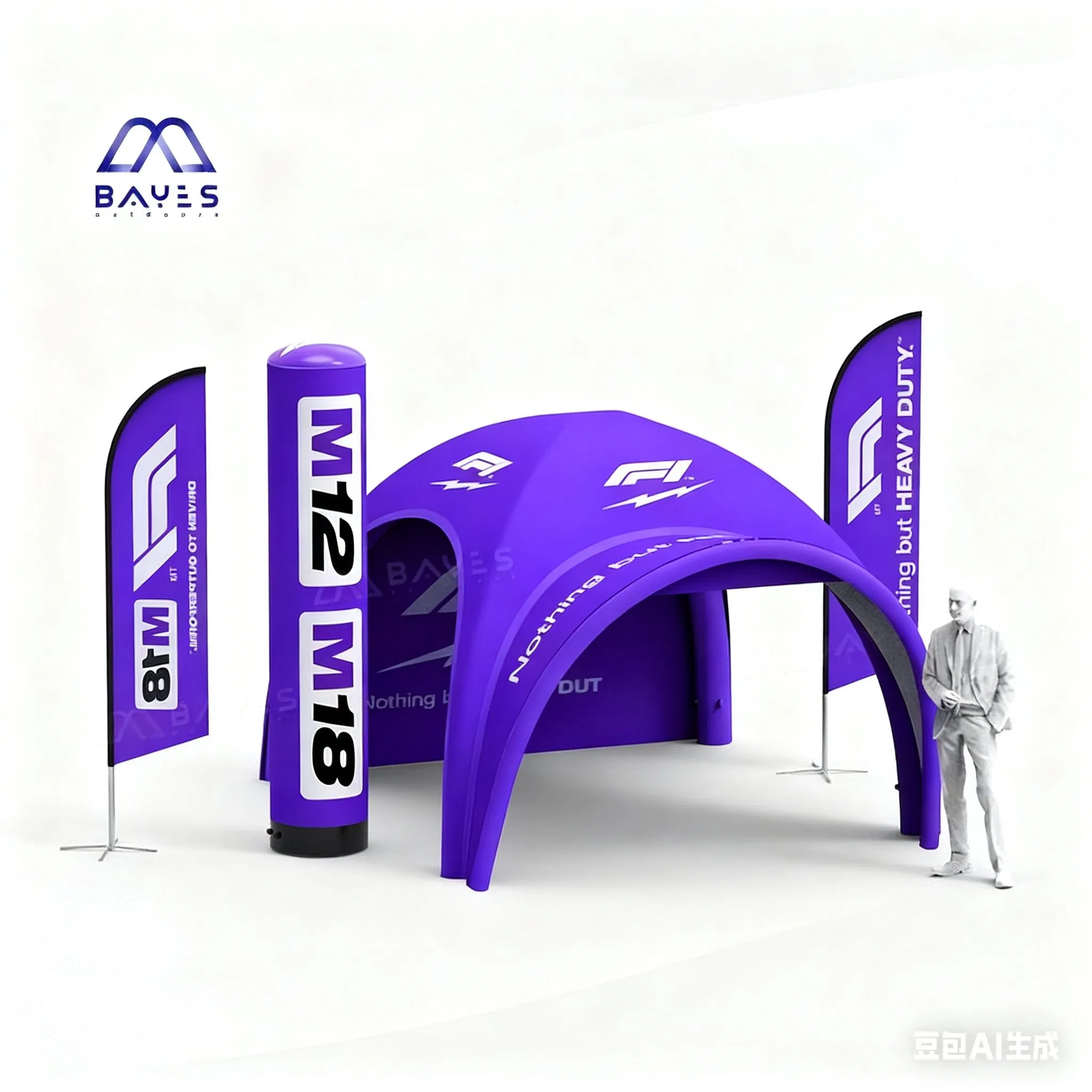 China Factory Event Air Sealed Dome Pop up Inflatable a Canopy Tent