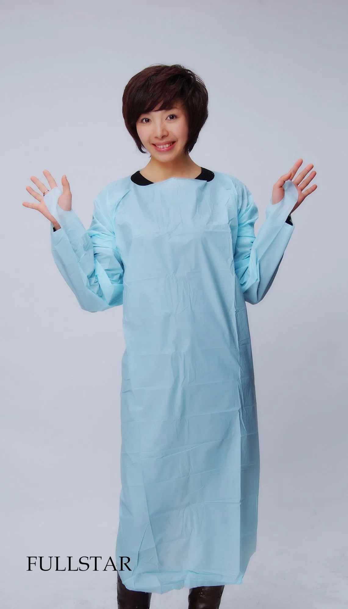 Disposable Non Woven Laminated Film PE+PP Apron