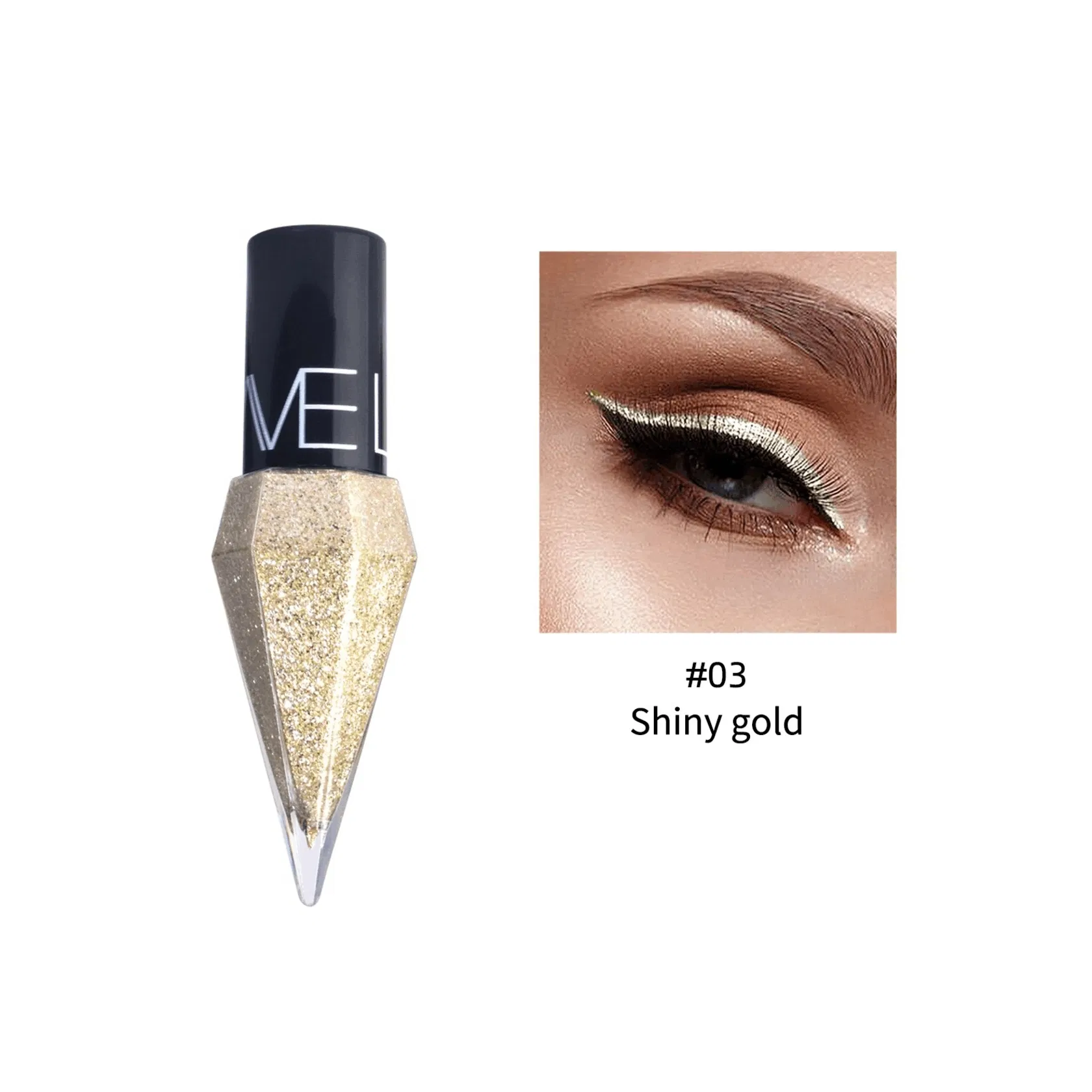 All Day Wear Intense Color Eyeliner Pencil That Resists Sweating and Water Exposure
