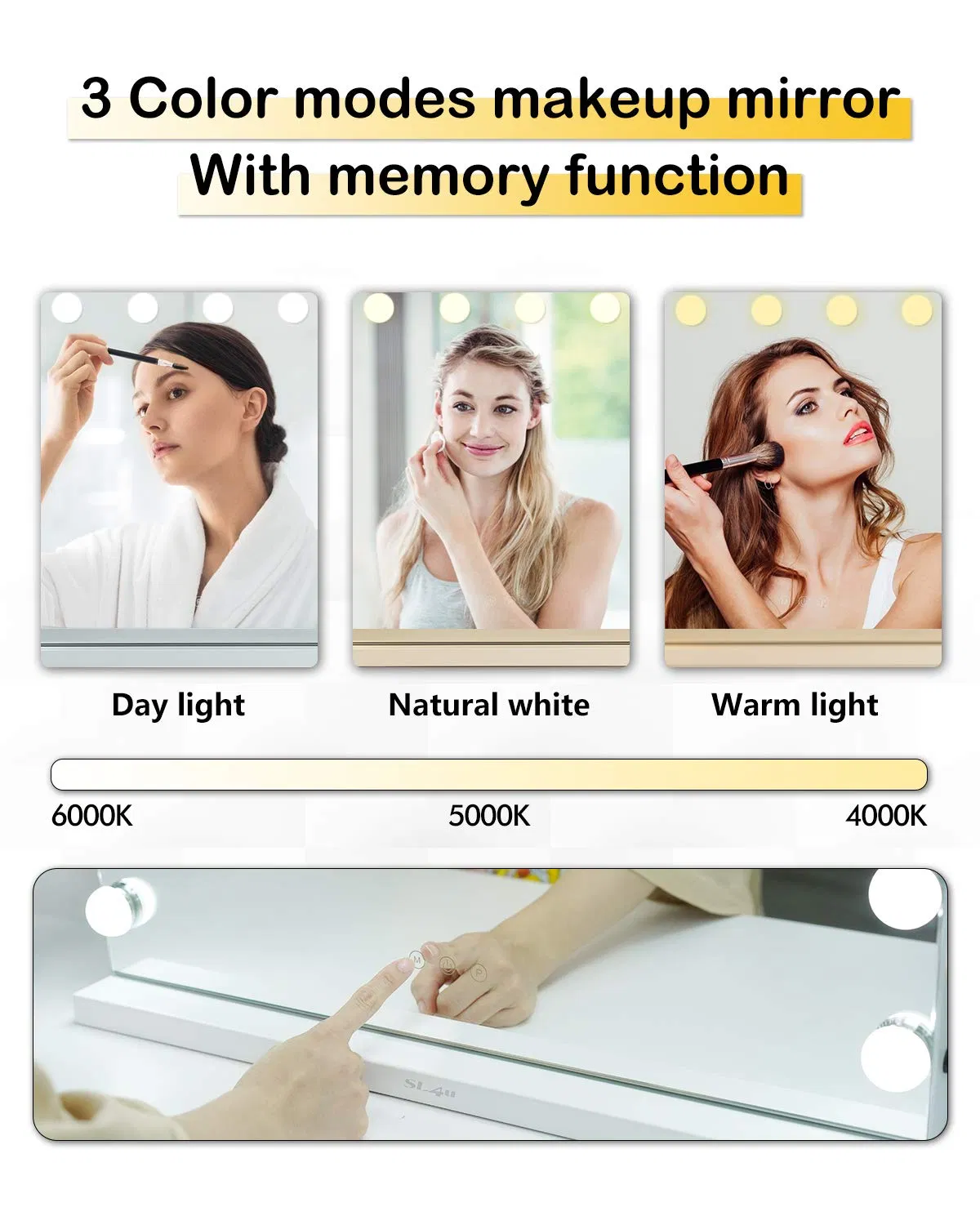 Hollywood Glam U L Certified Luxury Makeup Vanity Mirror