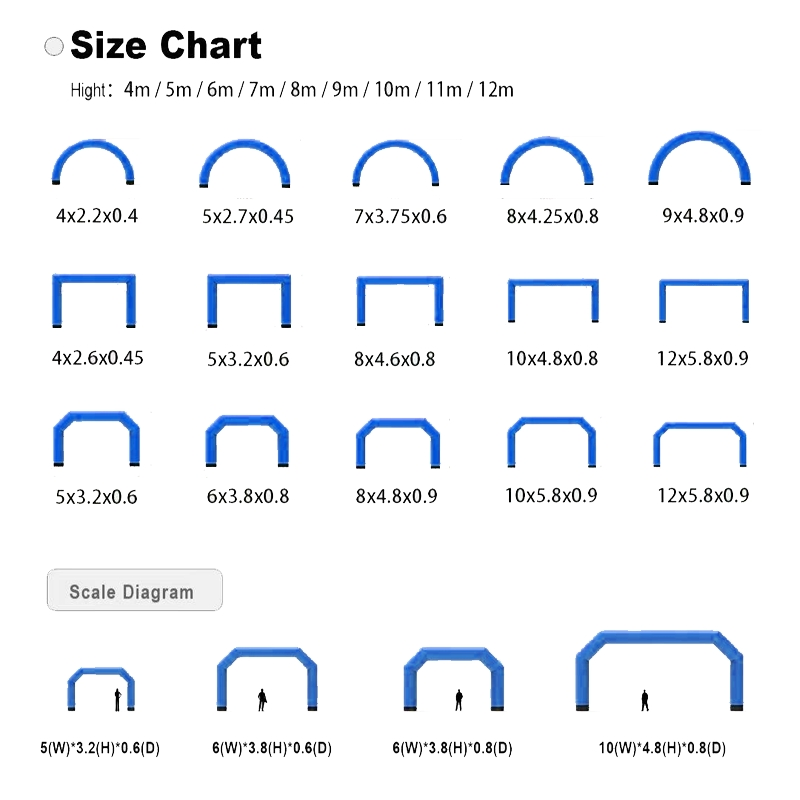 Events Run Target Inflatable Entrance Arch Start and Finish Archway Inflatable