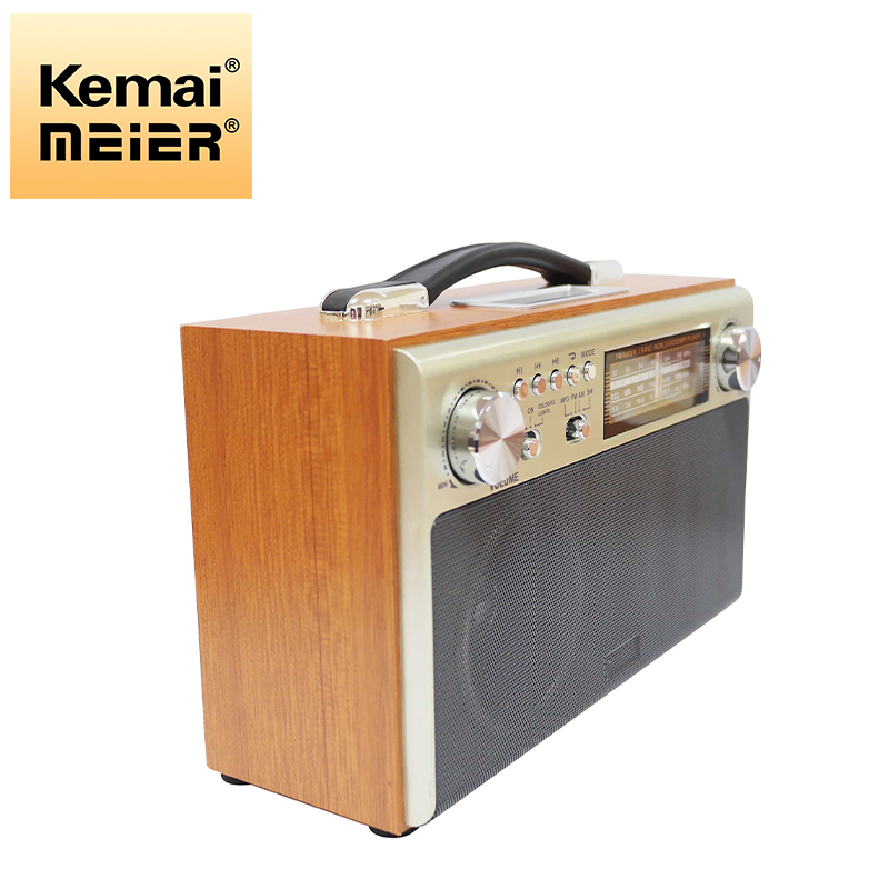 Factory Price MD-1702bt Vintage Good Quality Retro Multi Bands Wooden Radio