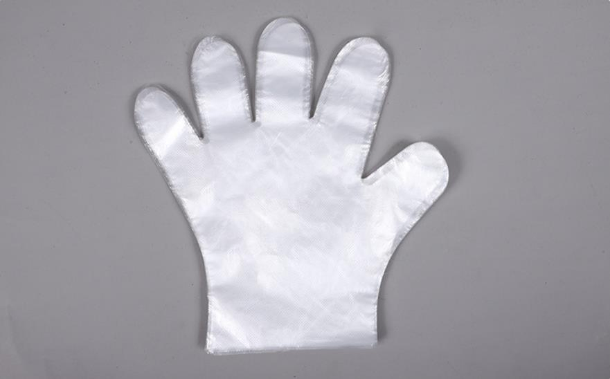 Small Medium Large Blue Disposable Polythene Gloves
