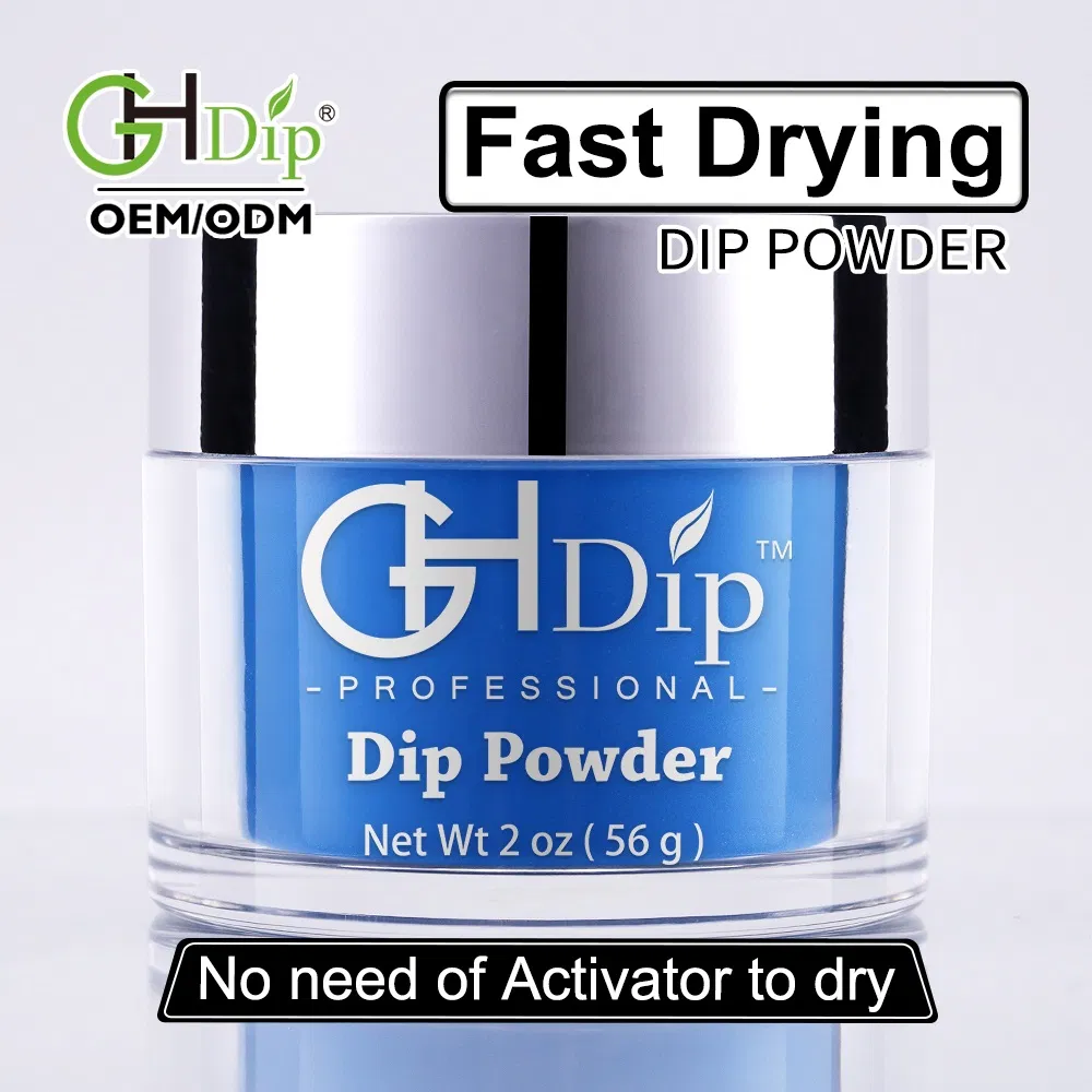 Fast Drying Dipping Powder Nail System, No Need of Activator to Dry