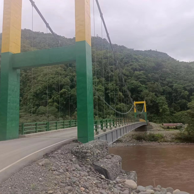 Zb200 Prefabricated High Strength Steel Corrosion-Resistant Truss Puente Suspension Steel Bailey Bridge with Superior Stability for Heavy Load Emergency