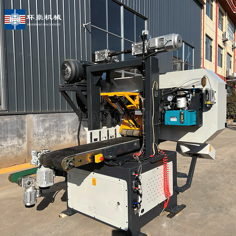 Ленточнопильный станок по дереву горизонтальный